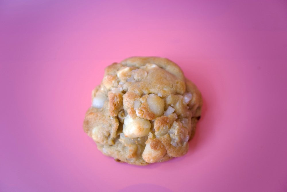 White Chocolate and Macadamia Cookie